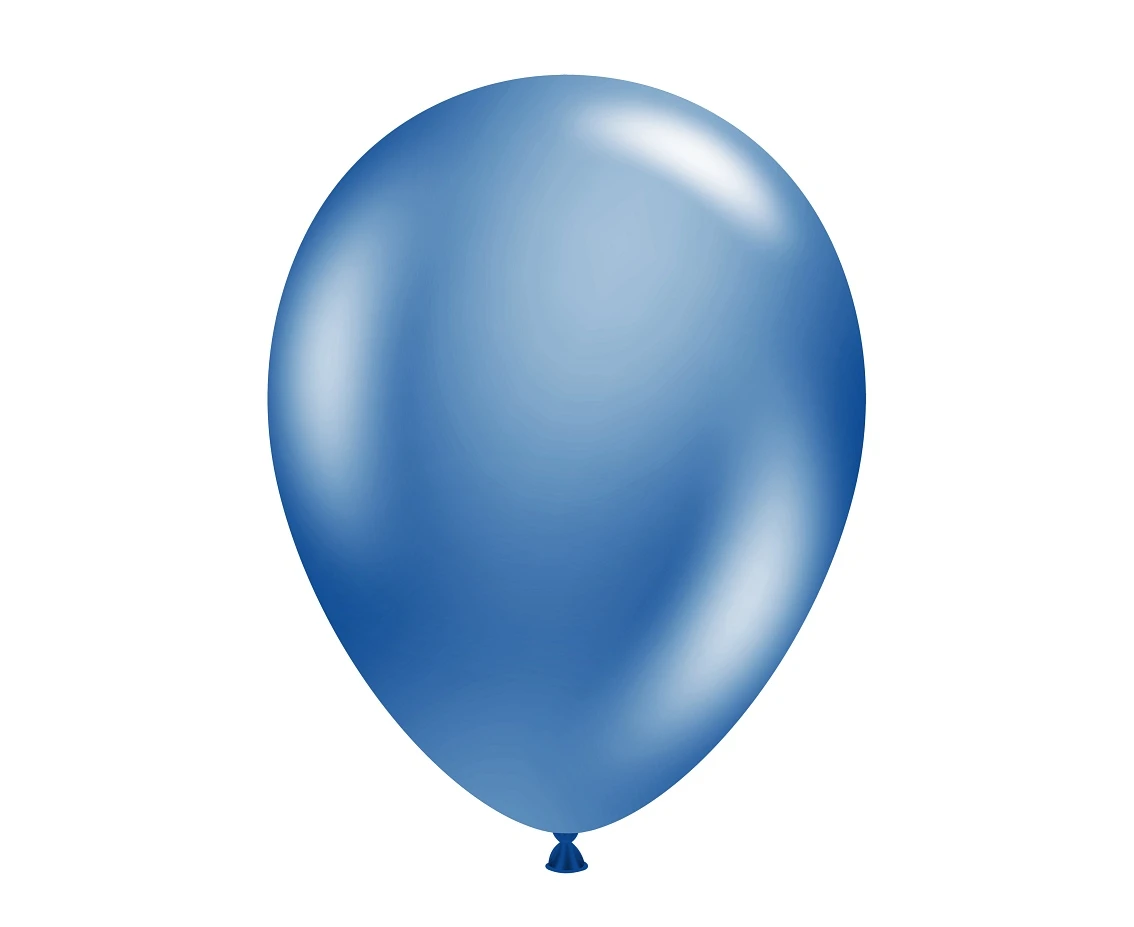 Balony Tuftex 11", (midnight blue) metalik granatowe, 100 szt.