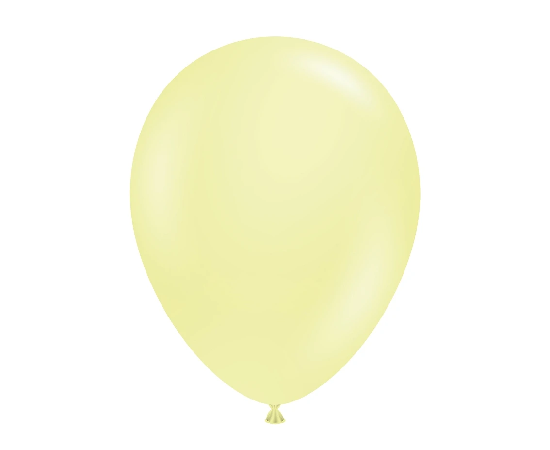 Balony Tuftex 11", (lemonade) pastel lemoniada, 100 szt.