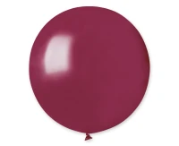 Balony Gemar 19", pastel wino, 25szt.