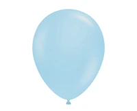 Balony Tuftex 11", (monet) pastel błękitne, 100 szt.