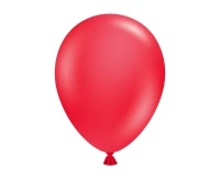 Balony Tuftex 5", (red) pastel czerwone, 50 szt.