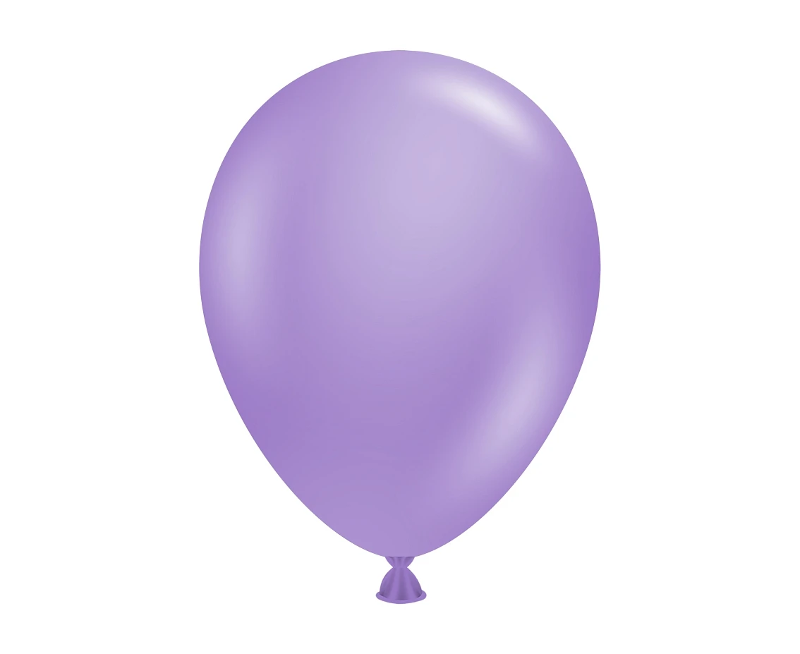 Balony Tuftex 5", (lavender) pastel lawendowe, 50 szt.