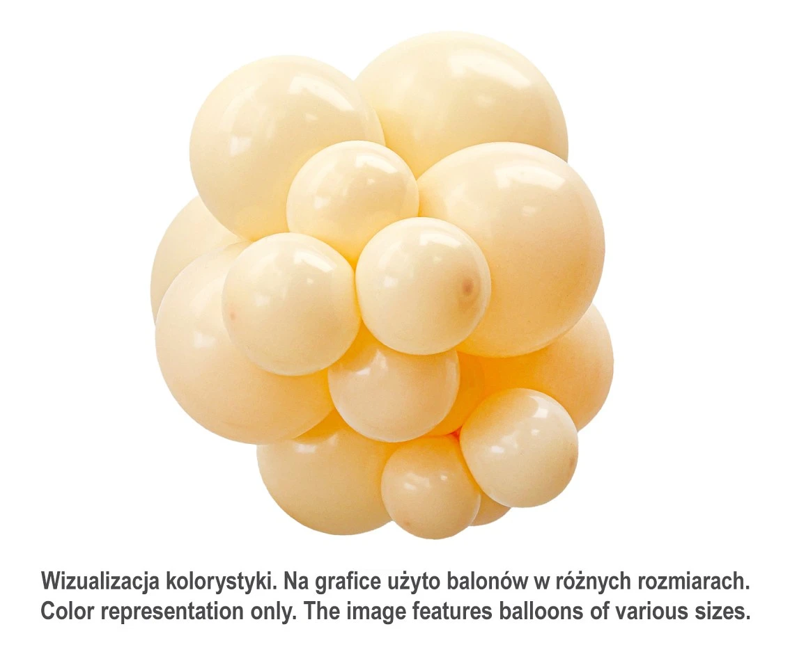 Balony Tuftex 5", (blush) pastel brzoskwiniowy, 50 szt.