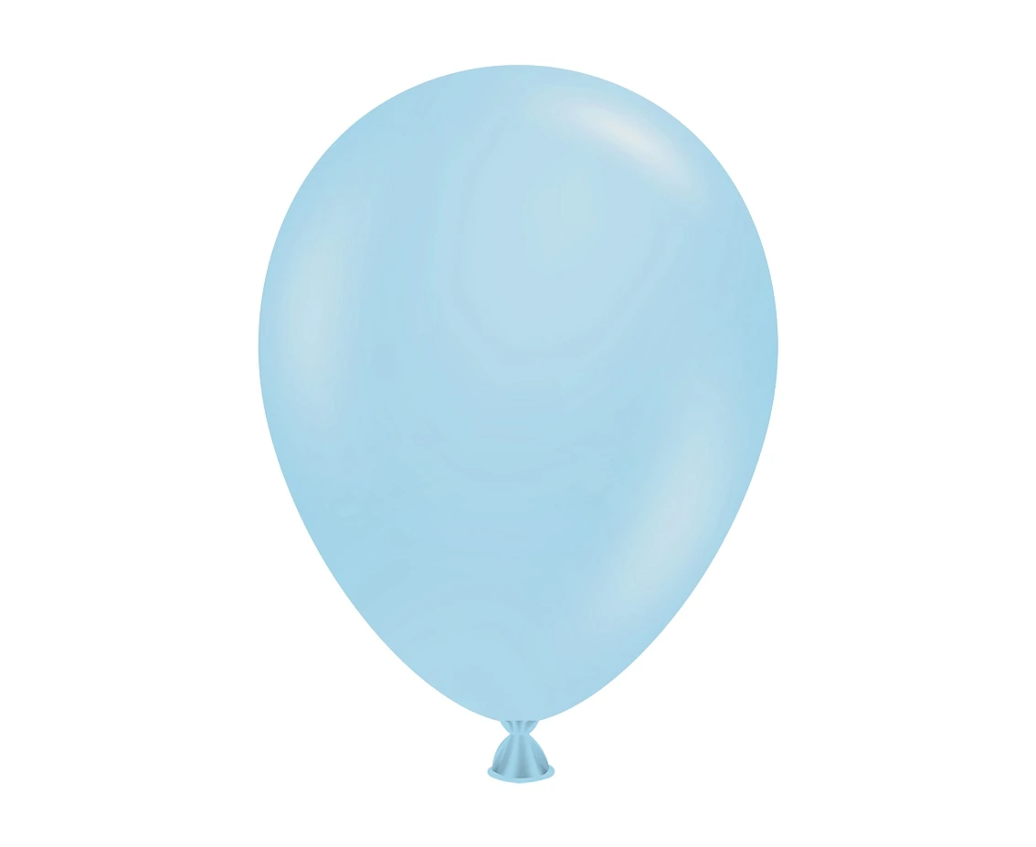 Balony Tuftex 5", (monet) pastel błękitne, 50 szt.
