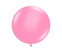 Balony Tuftex 17",  (pastel pink) pastel różowe, 25 szt.