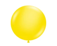 Balony Tuftex 17", (pastel yellow) pastel żółte, 25 szt.
