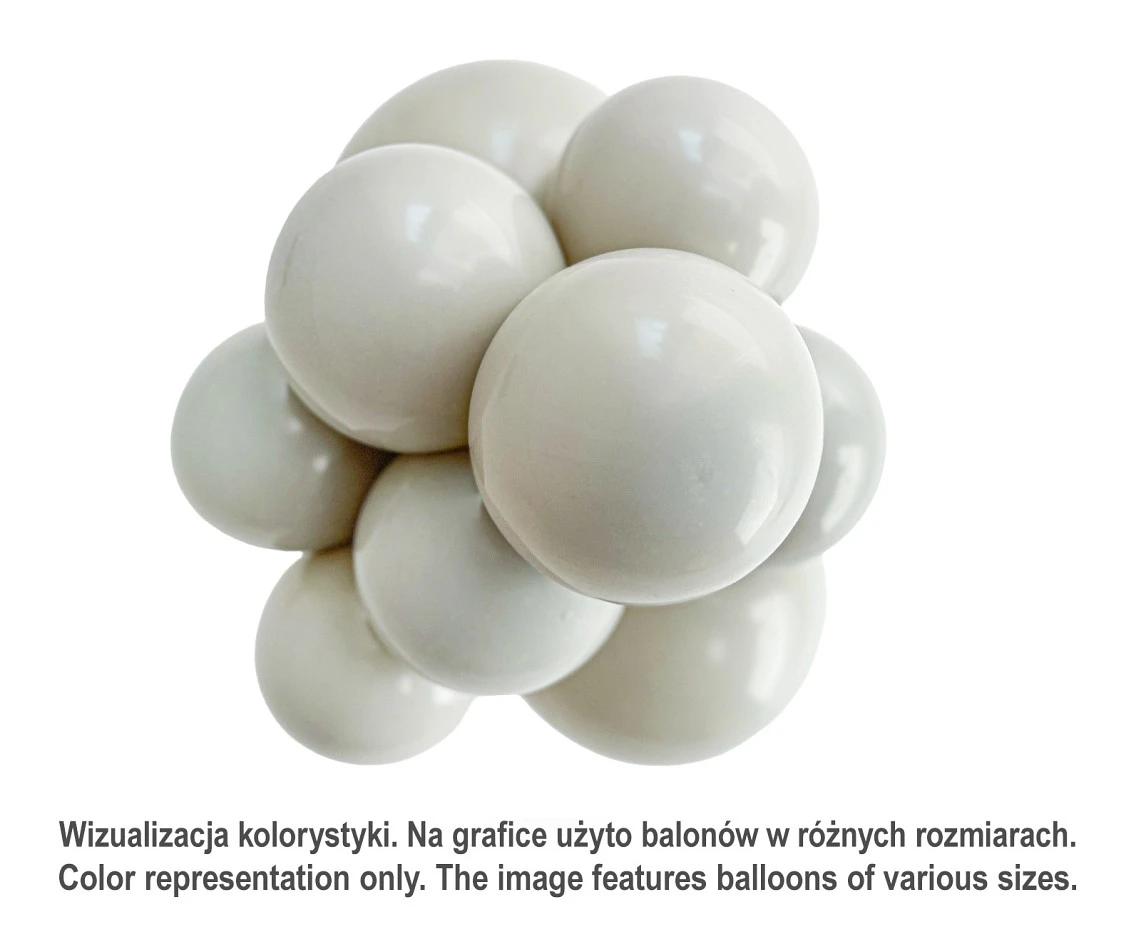 Balony Tuftex 17", (pastel stone) pastel piaskowe, 25 szt.