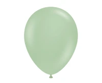 Balony Tuftex 11", (meadow) pastel pistacjowe, 100 szt.