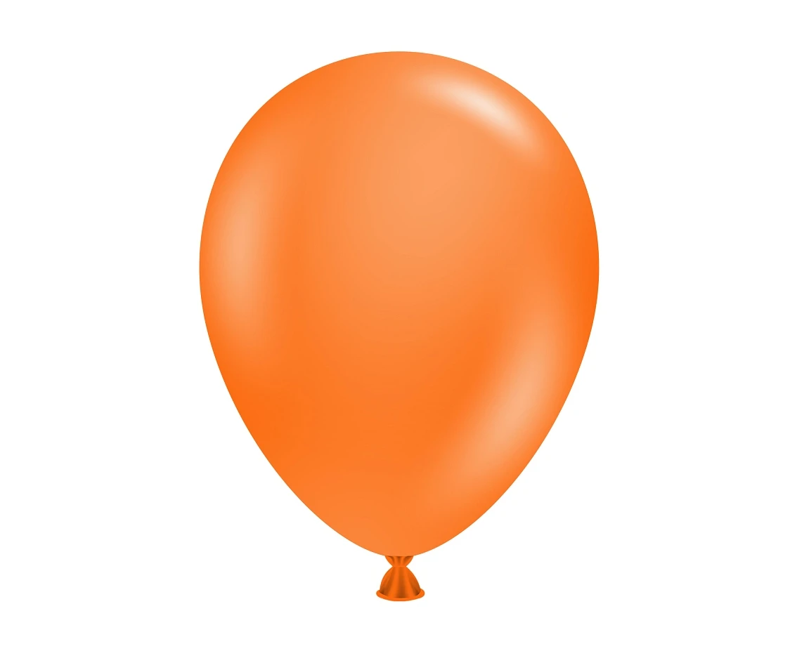 Balony Tuftex 5", (orange) pastel pomarańczowe, 50 szt.