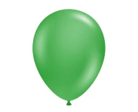 Balony Tuftex 11", (green) pastel zielone, 100 szt.