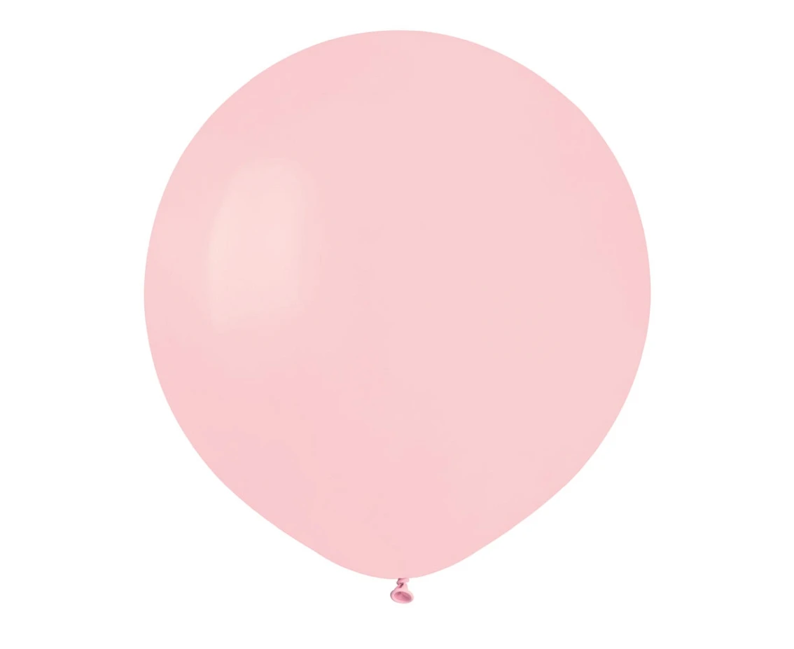 Balony Gemar 19", pastel pudrowe różowe, 25szt.