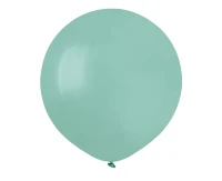 Balony Gemar 19", pastel miętowe Tiffany, 25 szt.