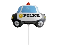Balon foliowy 9" FX - Baby Police mini, niepakowany