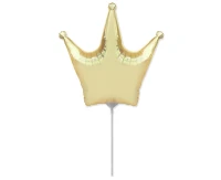 Balon foliowy 11" FX - Crown mini, niepakowany