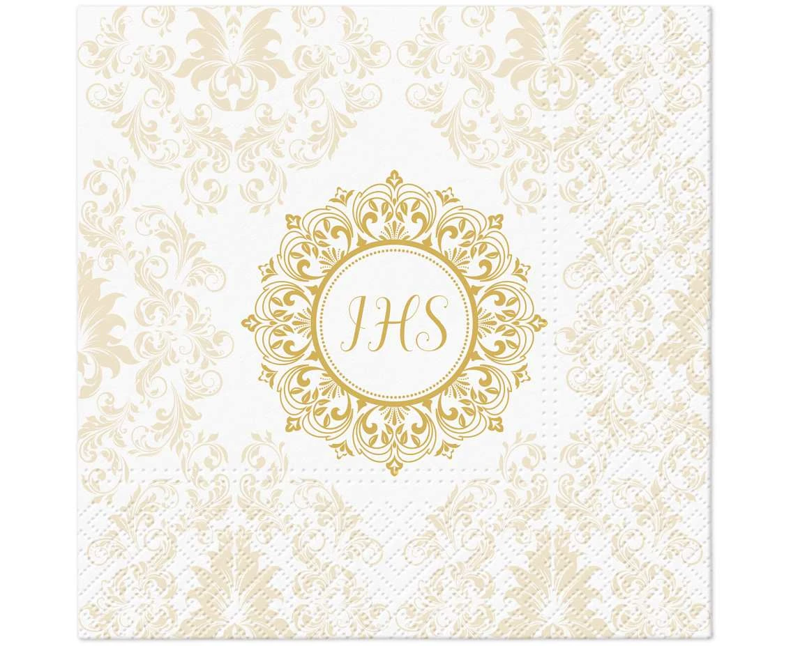 Serwetki papierowe IHS Ornament, 33x33 cm, 20 szt.