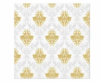 Serwetki papierowe Royal Ornament silver, 20szt.