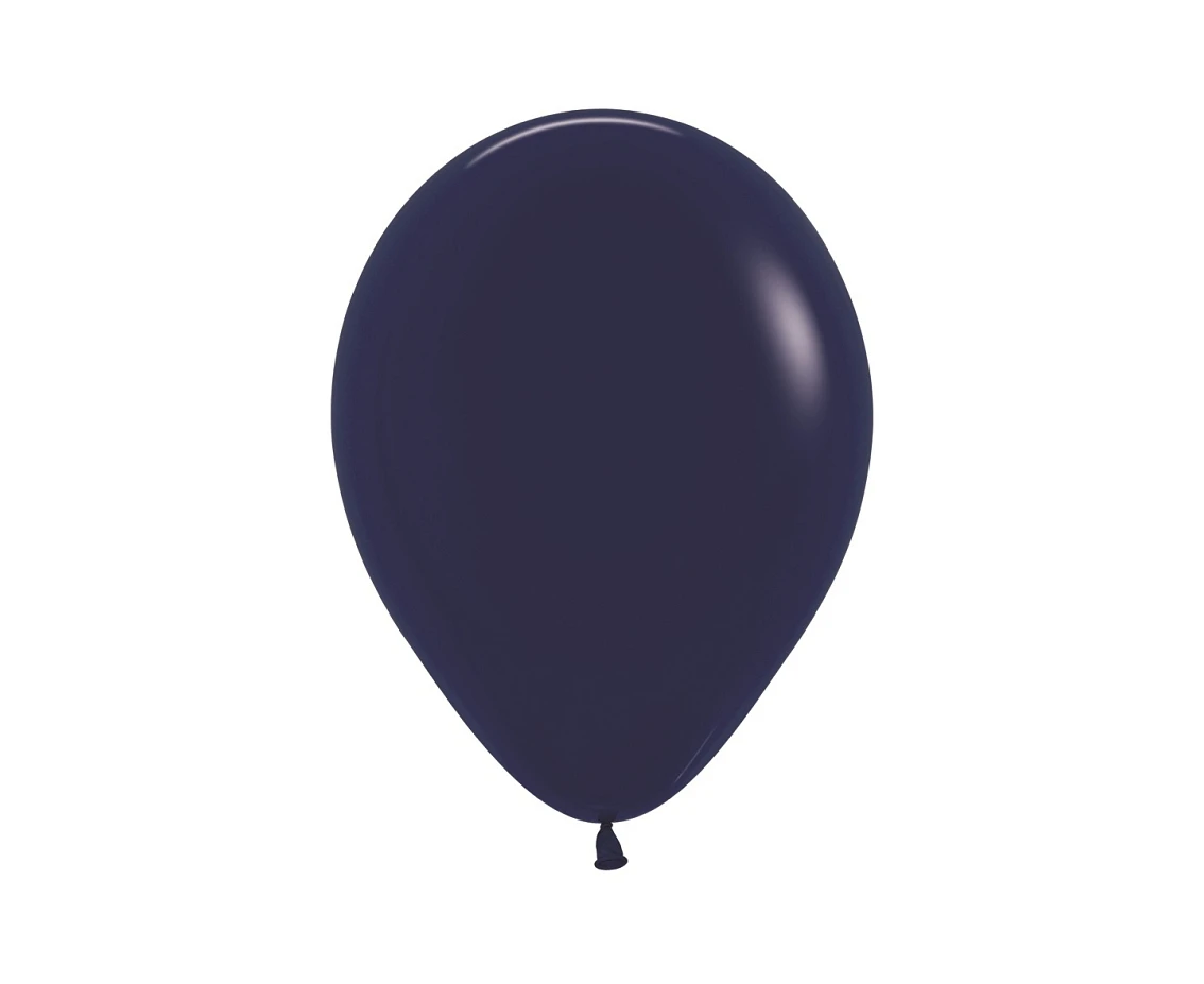 Balony Sempertex 5", (navy blue) Granatowe, 50 szt.