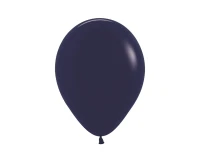 Balony Sempertex 5", (navy blue) Granatowe, 50 szt.