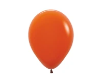 Balony Sempertex 5", (sunset orange) Ciemnopomarańczowe, 50 szt.
