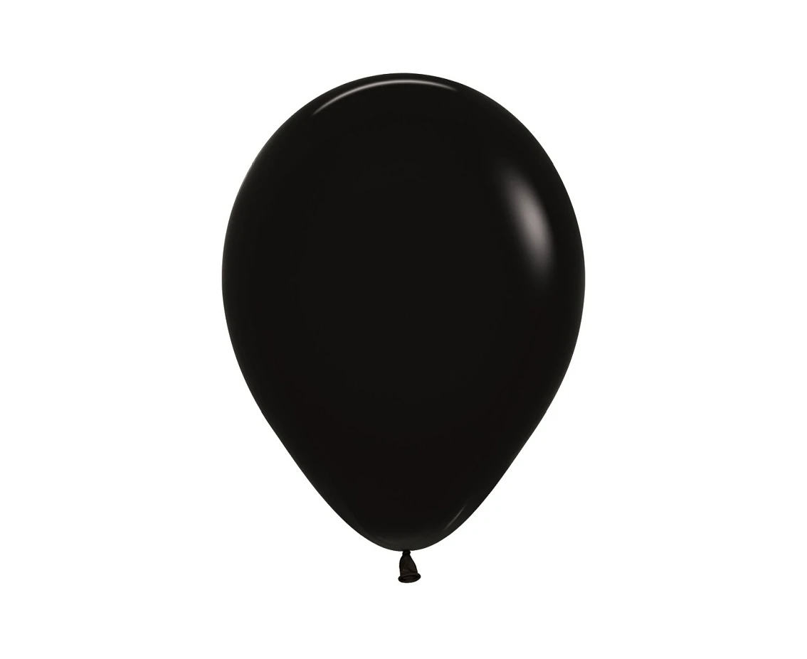 Balony Sempertex 5", (black) Czarne, 50 szt.