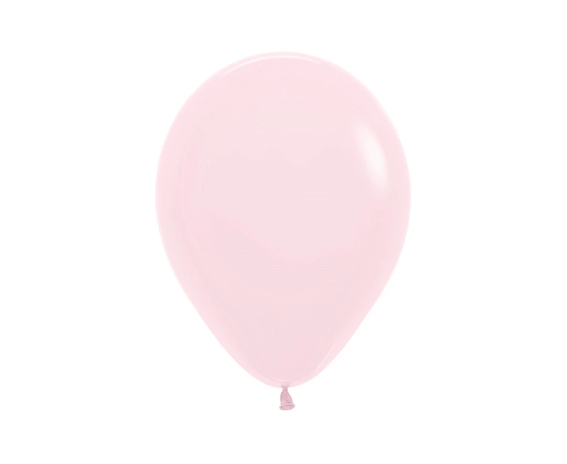 Balony Sempertex 5", (pastel matte pink) Matte Pink, 50 szt.