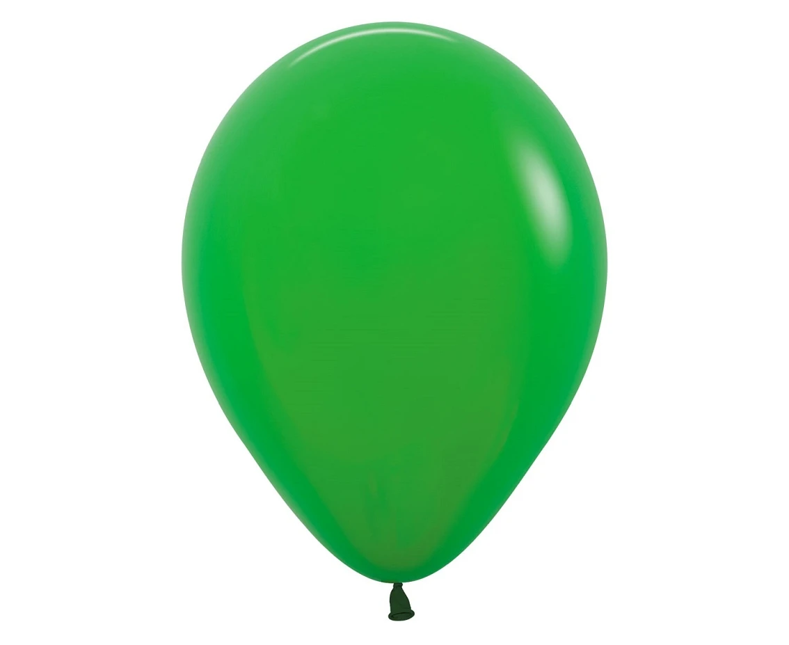 Balony Sempertex 12", (shamrock green) Zielona Koniczyna, 50 szt.