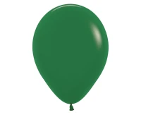 Balony Sempertex 12", (forest green) Butelkowa Zieleń, 50 szt.