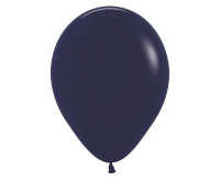 Balony Sempertex 12", (navy blue) Granatowe, 50 szt.