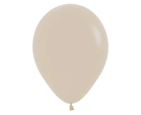Balony Sempertex 12", (white sand) Piaskowe, 50 szt.