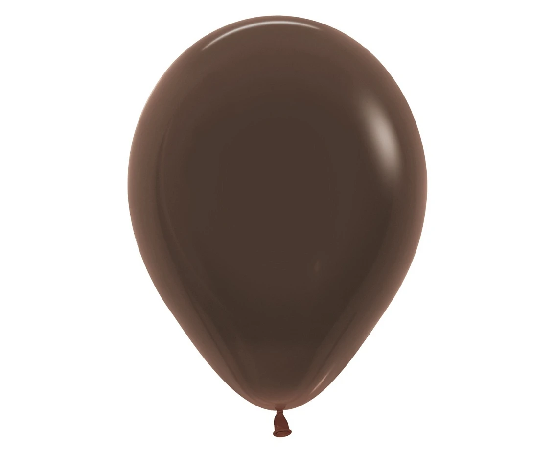 Balony Sempertex 12", (chocolate brown) Czekoladowe, 50 szt.