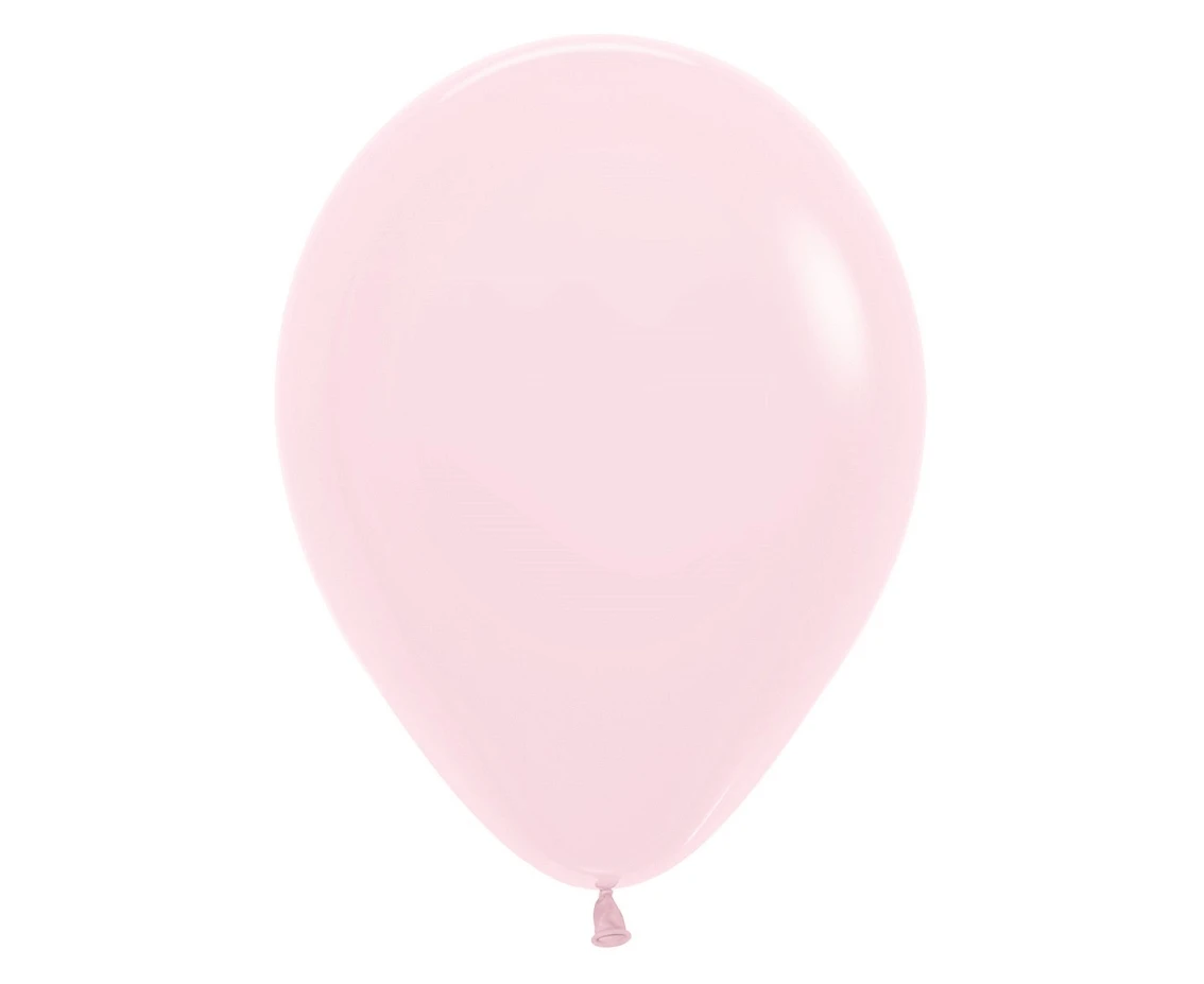 Balony Sempertex 12", (pastel matte pink) Matte Pink, 50 szt.