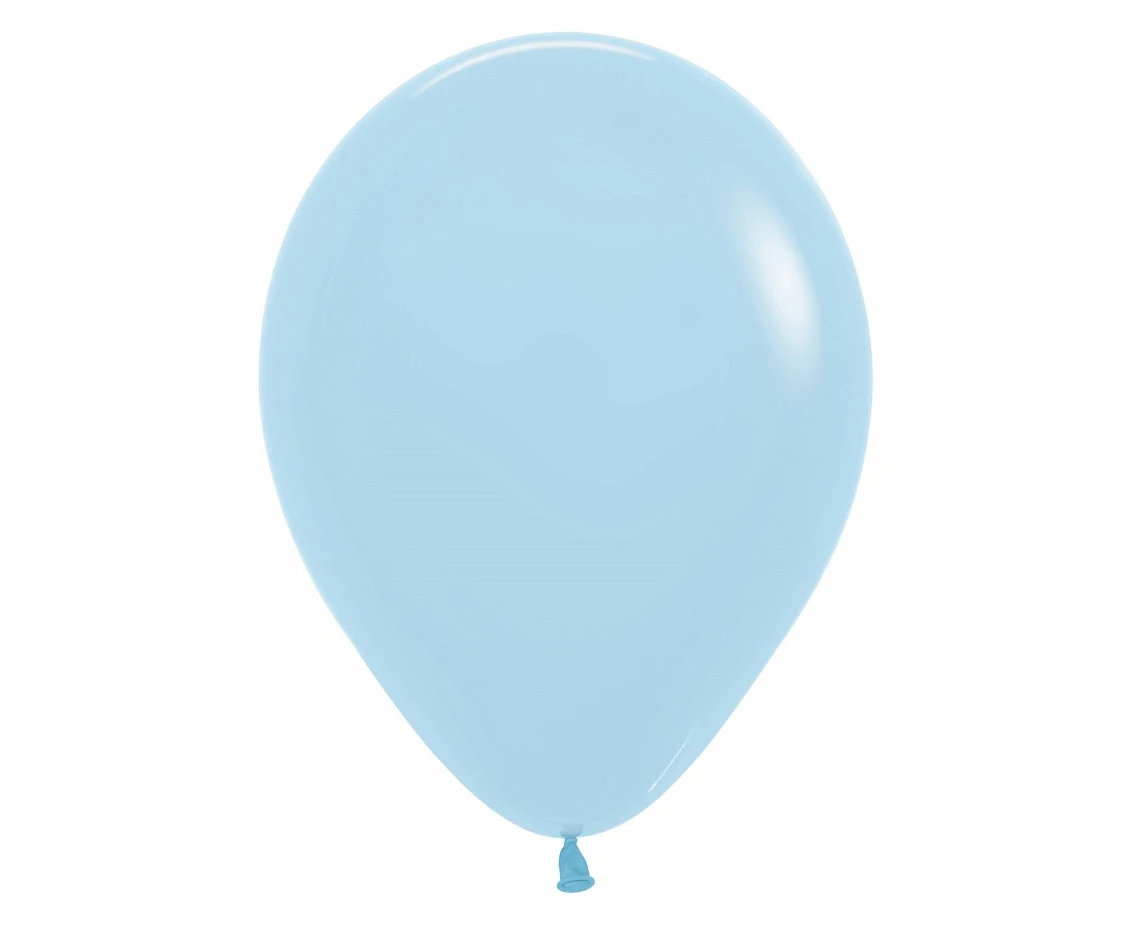 Balony Sempertex 12", (pastel matte blue) Matte Blue, 50 szt.