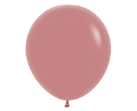 Balony Sempertex 18", (rosewood) Pudrowy róż, 25 szt.