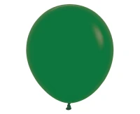 Balony Sempertex 18", (forest green) Butelkowa Zieleń, 25 szt.