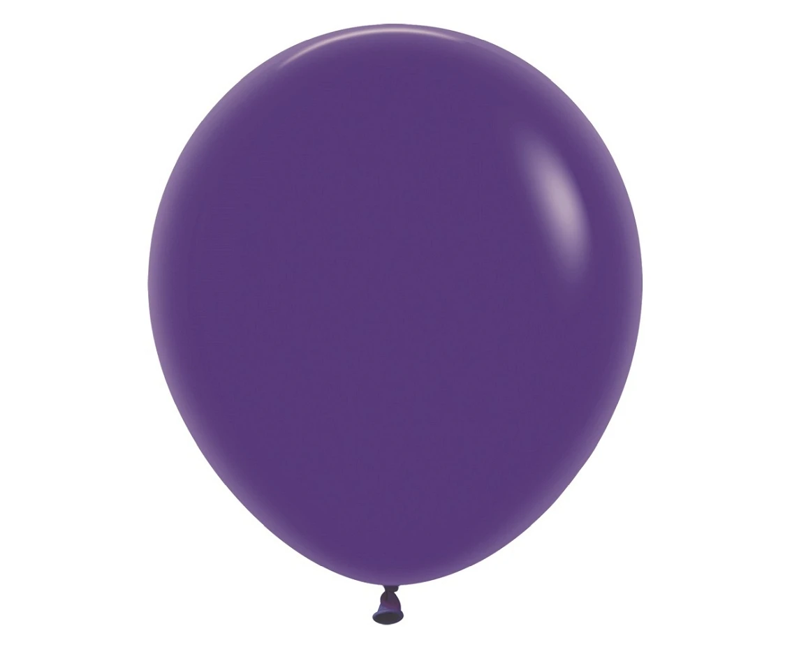 Balony Sempertex 18", (violet) Fioletowe, 25 szt.