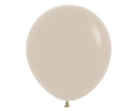 Balony Sempertex 18", (white sand) Piaskowe, 25 szt.