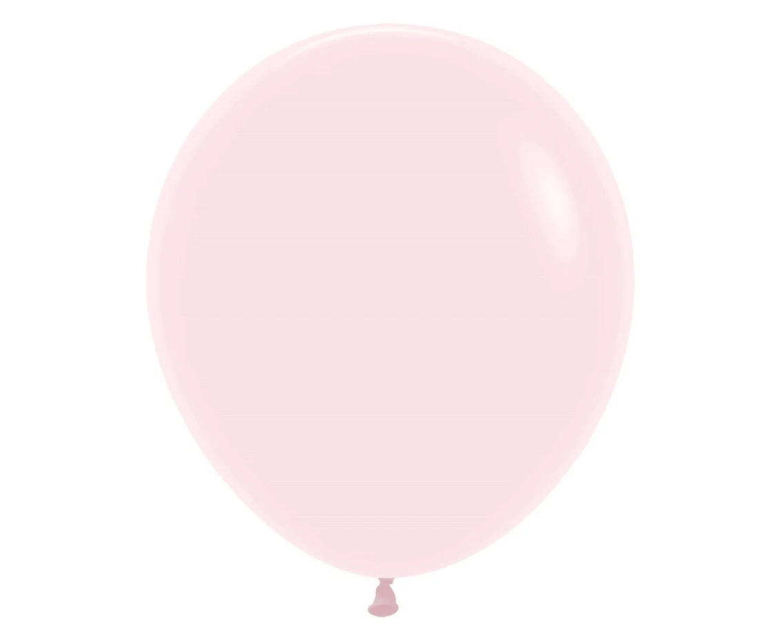 Balony Sempertex 18", (pastel matte pink) Matte Pink, 25 szt.