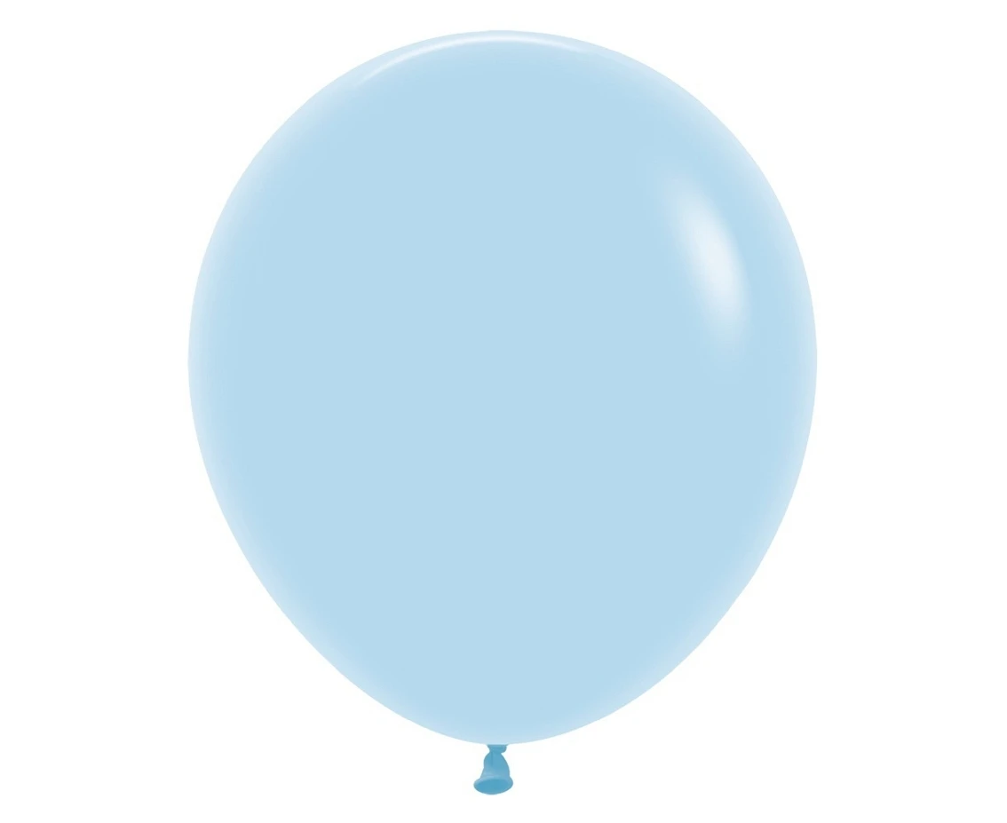 Balony Sempertex 18", (pastel matte blue) Matte Blue, 25 szt.