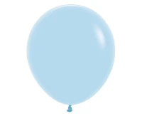 Balony Sempertex 18", (pastel matte blue) Matte Blue, 25 szt.