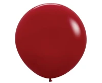 Balony Sempertex 24", (imperial red) Burgundowe, 3 szt.
