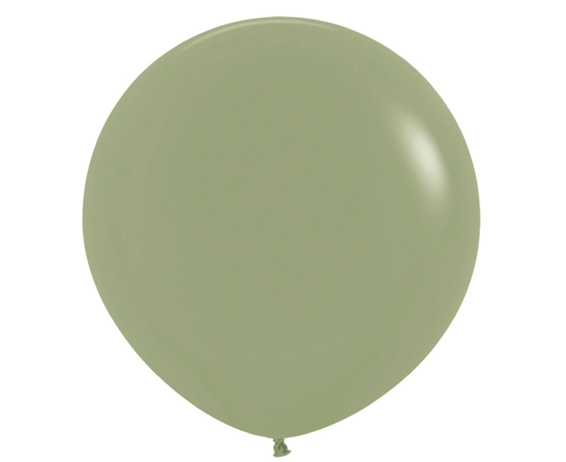 Balony Sempertex 24", (eucalyptus) Zielony Eukaliptus, 3 szt.