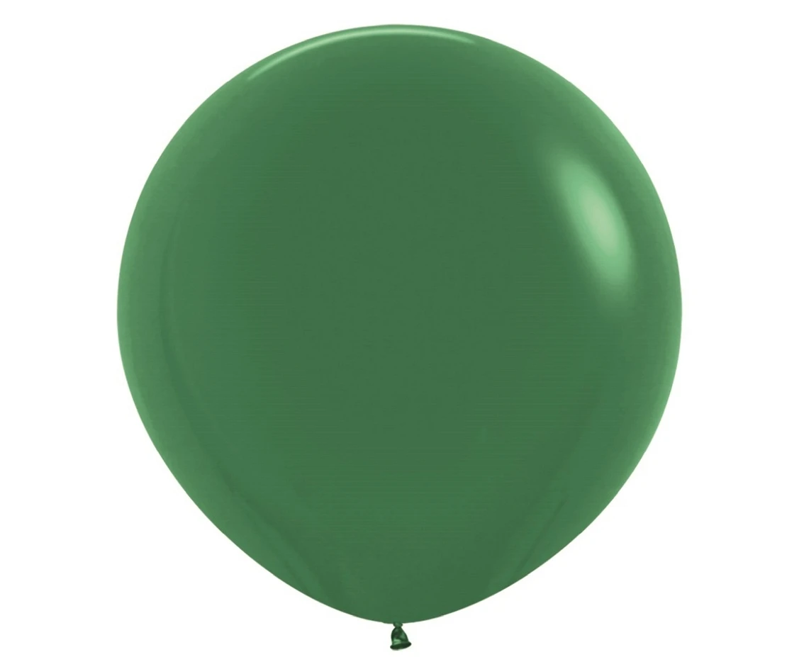 Balony Sempertex 24", (forest green) Butelkowa Zieleń, 3 szt.