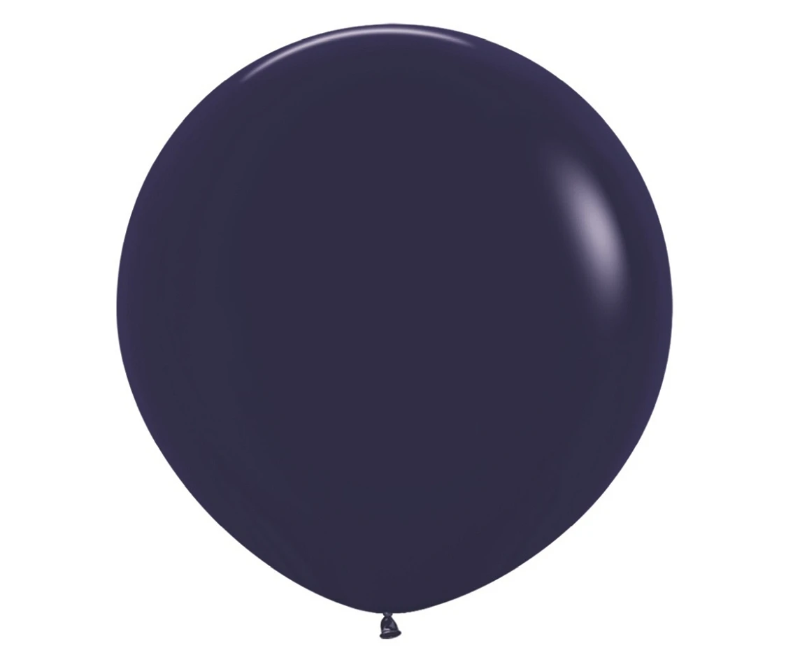 Balony Sempertex 24", (navy blue) Granatowe, 3 szt.