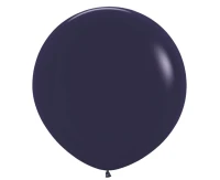 Balony Sempertex 24", (navy blue) Granatowe, 3 szt.