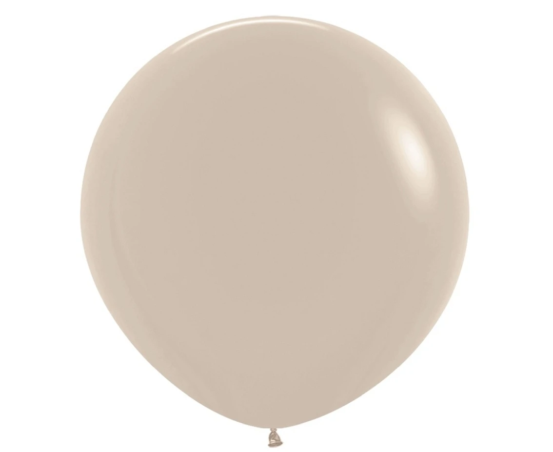 Balony Sempertex 24", (white sand) Piaskowe, 3 szt.