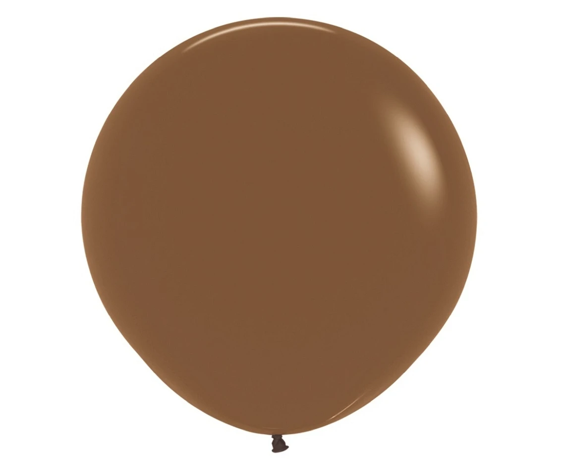 Balony Sempertex 24", (coffee) Kawowe, 3 szt.