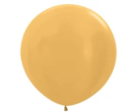 Balony Sempertex 24", (metallic gold) Metaliczne, Złote, 3 szt.