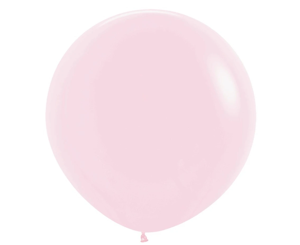 Balony Sempertex 24", (pastel matte pink) Matte Pink, 3 szt.