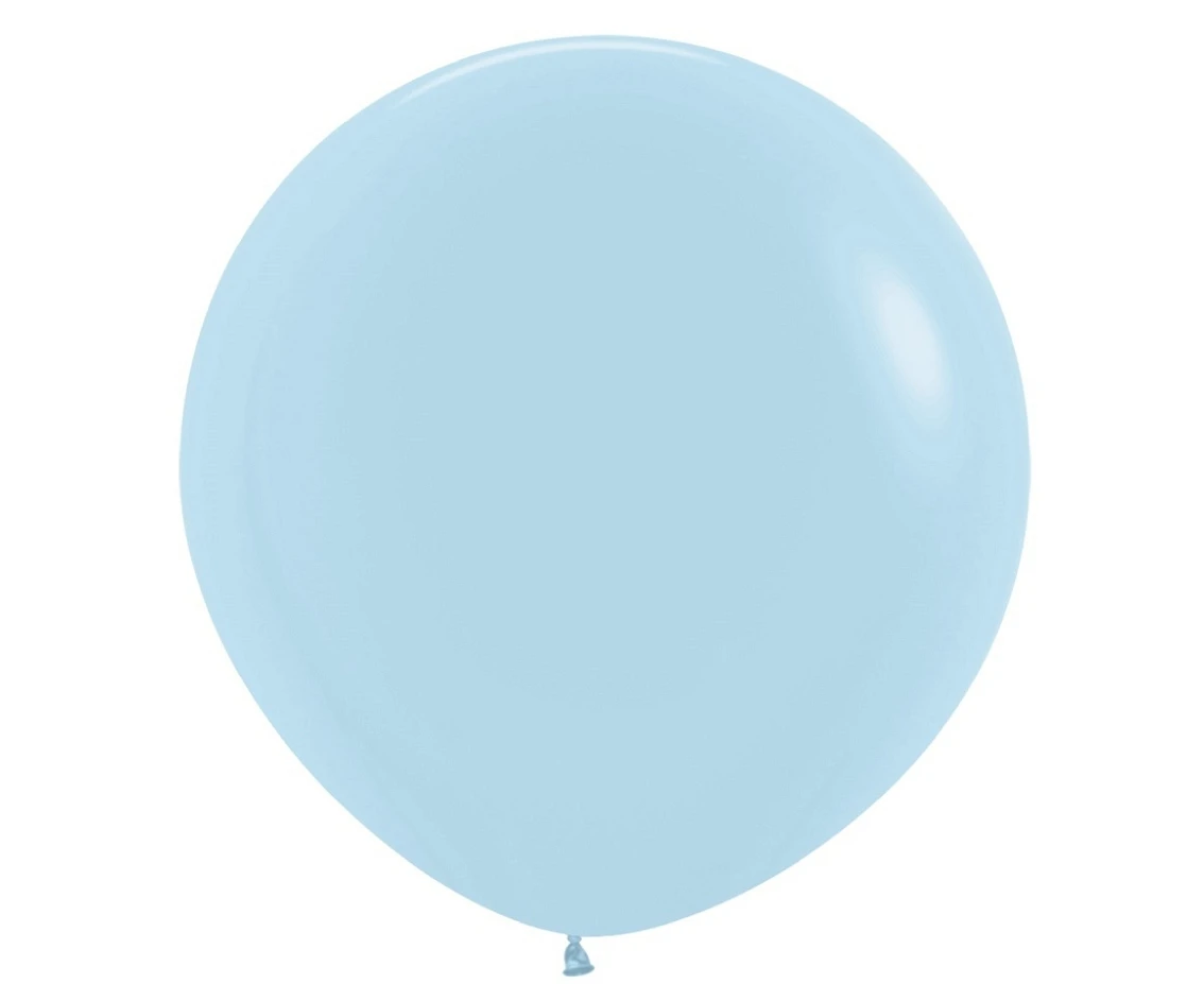 Balony Sempertex 24", (pastel matte blue) Matte Blue, 3 szt.