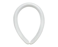 Balony Decomex, M260 pastel białe, 100 szt.